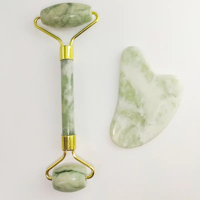 Jade Roller & Gua Sha Set